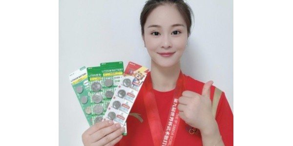 冠軍品質，力源守護！散打冠軍代詩夢為力源紐扣電池實力代言